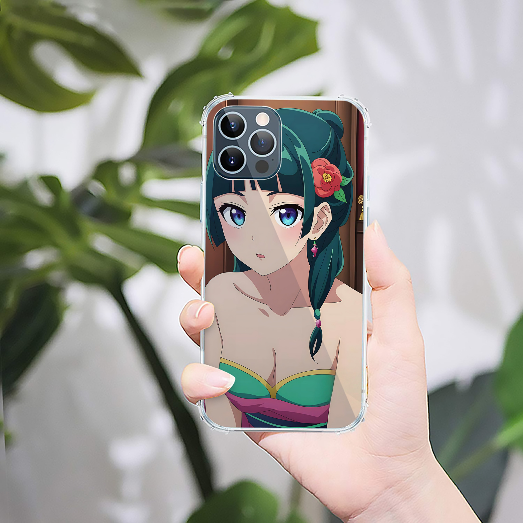 （画像用） 薬屋のひとりごと The Apothecary Diaries 【iPhone 12シリーズ対応】透明スマホケース（クリアソフトケース）